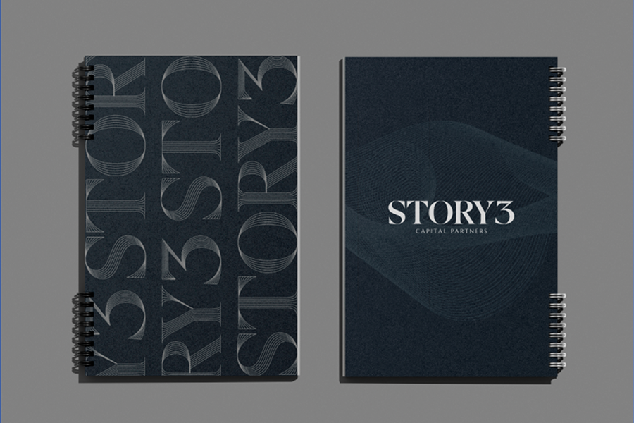 STORY3 branded notebook